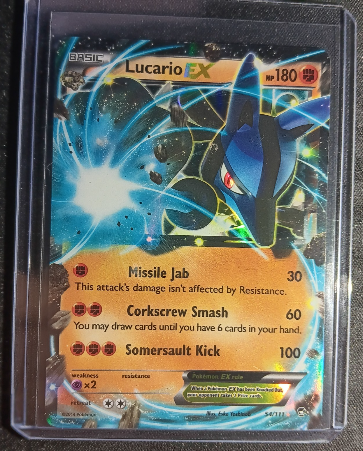 Lucario EX 54/111 Furious Fists | eBay