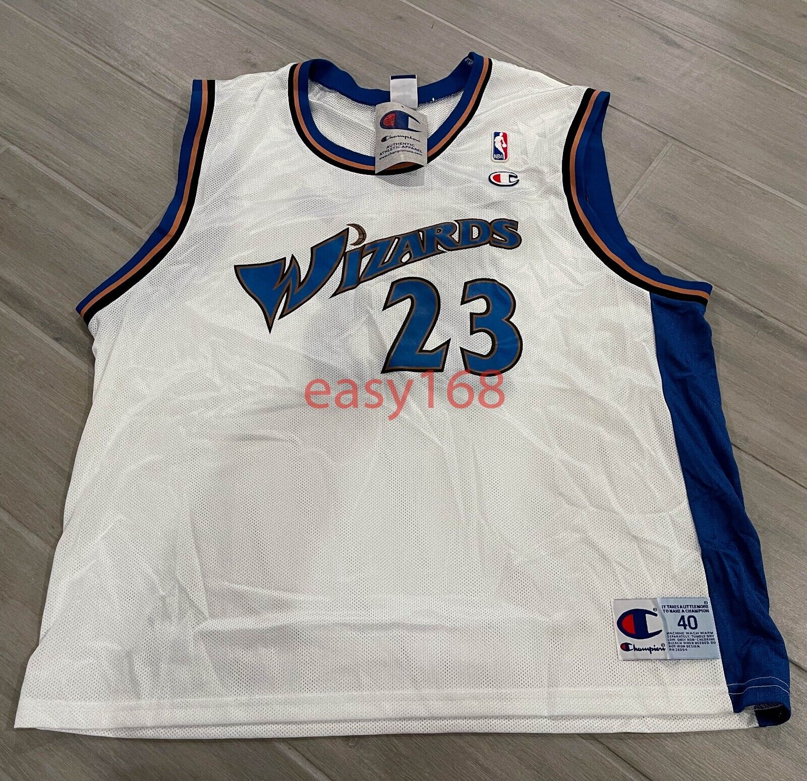 New Champion MICHAEL JORDAN NBA Jersey ~ Wizards #23 ~ Size New Champion MICHAEL JORDAN NBA Jersey ~ Wizards #23 ~ Size
