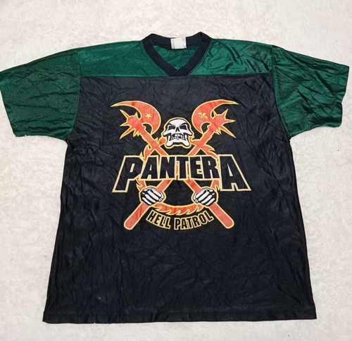 【激レア】ヴィンテージ PANTERA HELL PATROL Tシャツ Vintage Pantera Jersey T-Shirt XL Mens Hell Patrol 1998