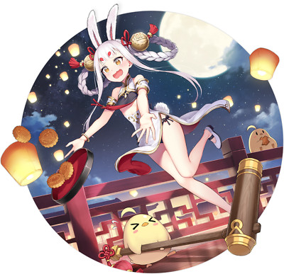 Azur Lane Shimakaze Spring Weatherproof Anime Sticker 12'' Car Decal