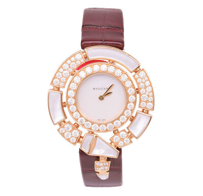 BVLGARI　SERPENTI COLLECTION Bvlgari Serpenti 102968 SP27C6SPGDL Gold Leather Women's
