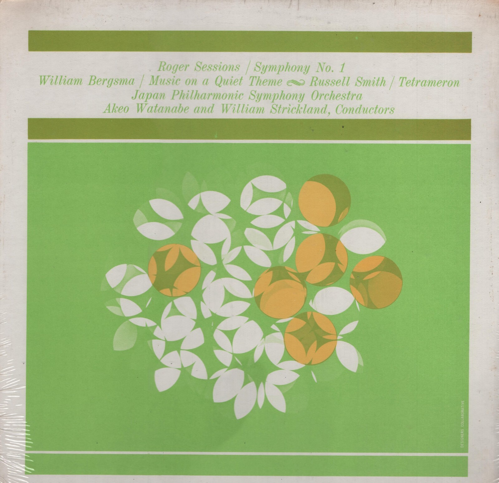 ROGER SESSIONS Symphony No. 1 WILLIAM BERGSMA, RUSSELL SMITH