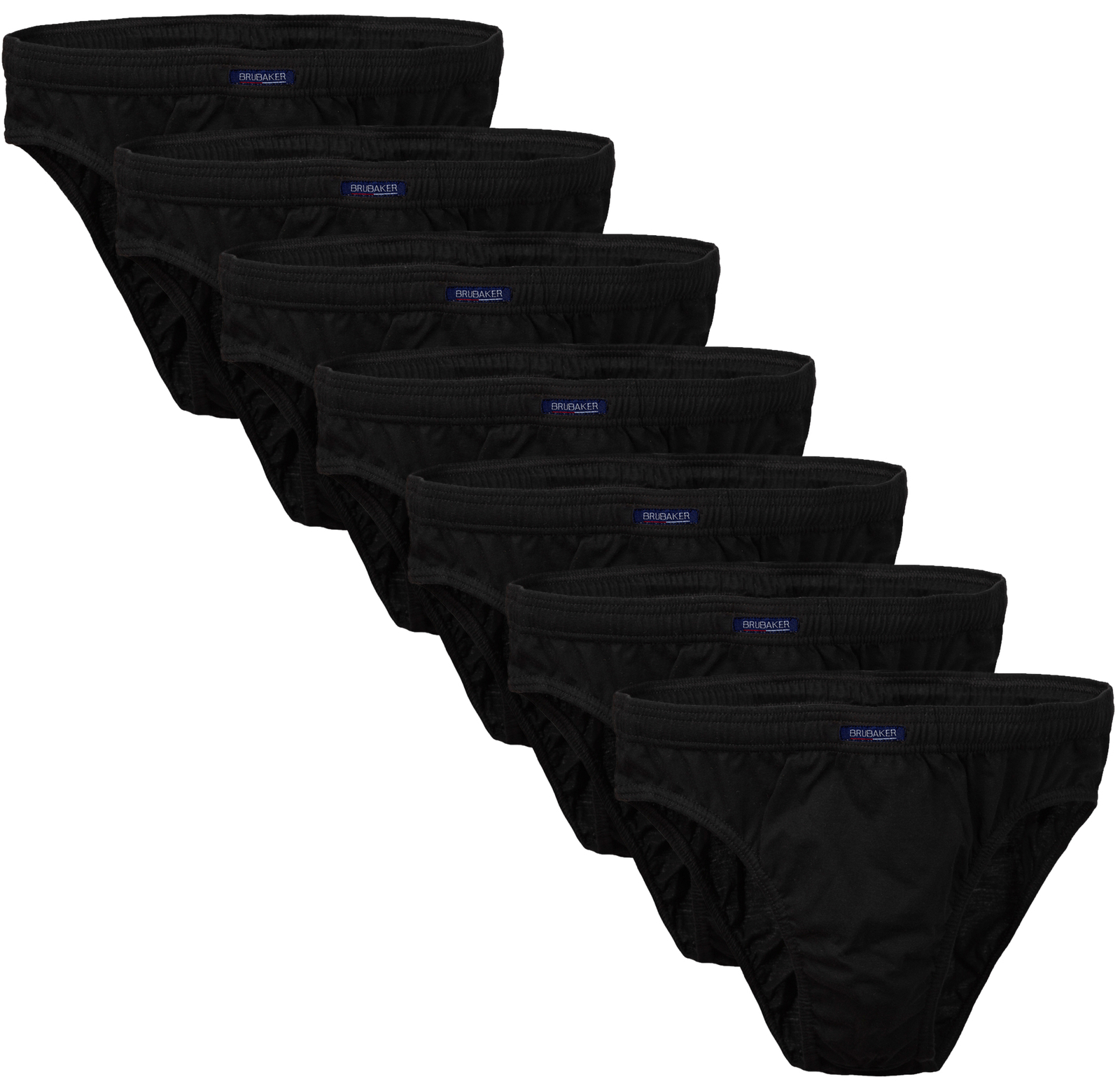 BRUBAKER Men's Basic Sport Brief 7-Pack