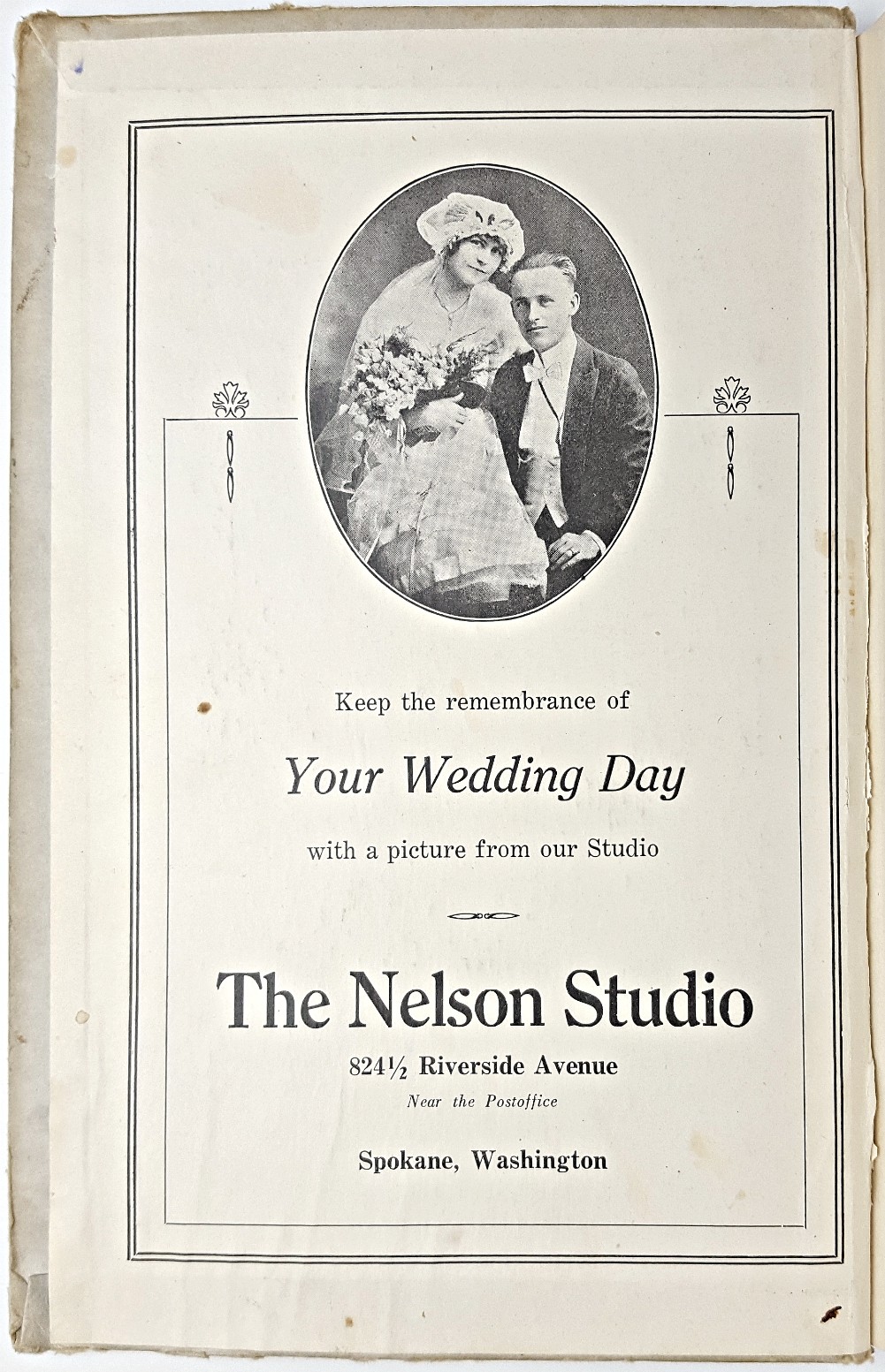VALENTINE COOKBOOK etiquette RECIPES Antique ADVERTISING Marriage a WEDDING GIFT