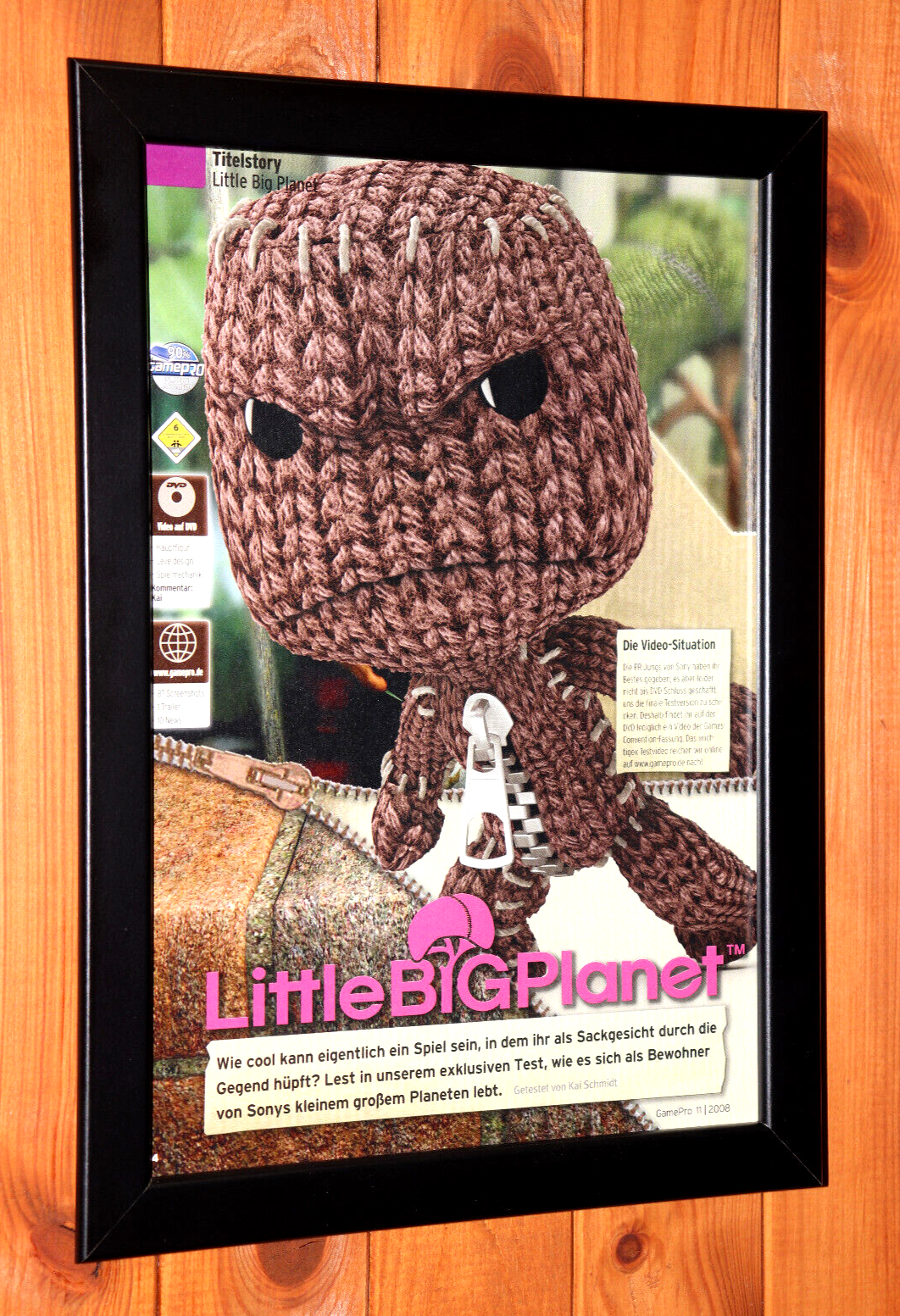 2008 LittleBigPlanet Little Big Planet PS3 Small Promo