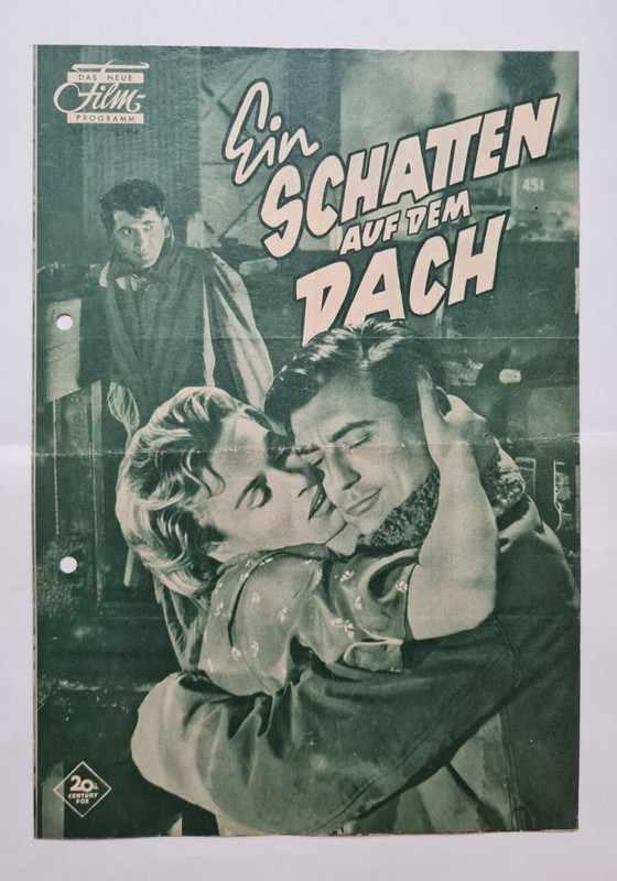 Programmheft Zu Ein Schatten Auf Dem Dach (1956), Daniel GÃ©Lin, Bella Darvi