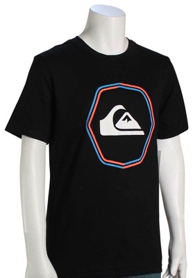 

Футболка Quiksilver Boys Thin Lines — черная — новинка, Черный