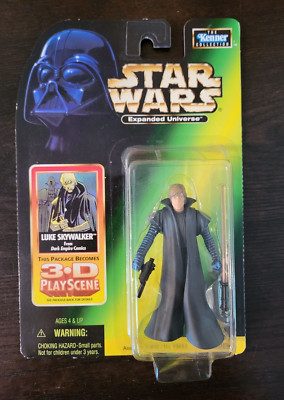 Luke Skywalker 3d STAR WARS Power of the Force Expanded Universe MOC NEW