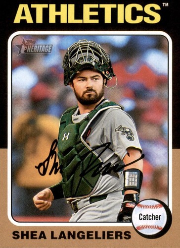 2024 Topps Heritage High Number - Shea Langeliers #538