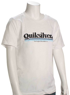 

Футболка Quiksilver Boys Between The Lines — белая — новинка, Белый
