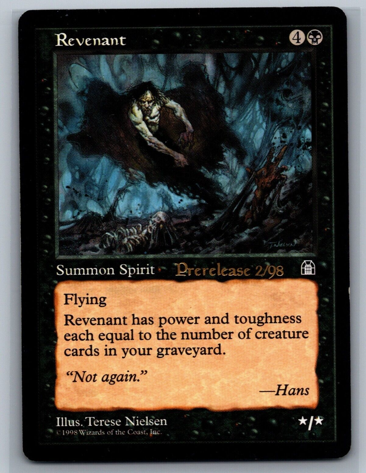 Magic The Gathering Stronghold Revenant Prerelease 2/98