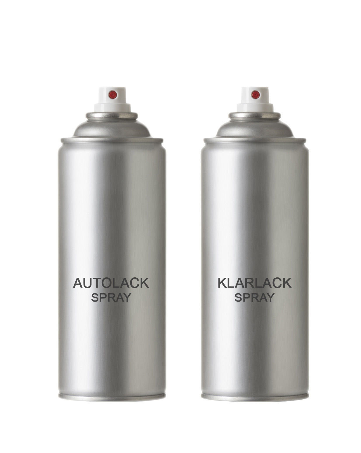 Transparent Spraydosen für Auto & Motorrad Autolackierer