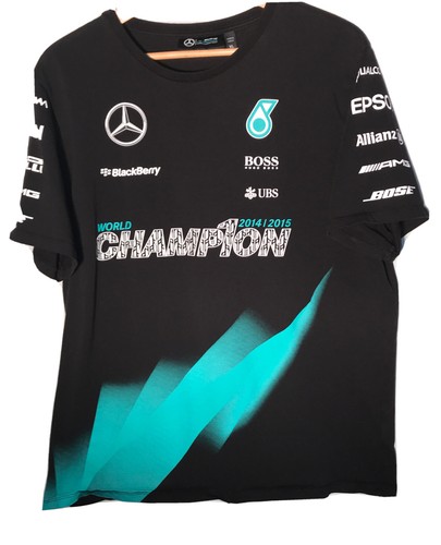 スポーツ選手 L.Hamilton 2014 Mercedes Used Tee スポーツ選手 L.Hamilton 2014 Mercedes Used Tee スポーツ選手