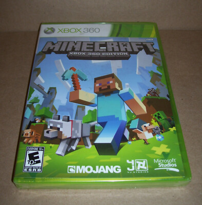 Minecraft Xbox 360 1st Print G2W-00001 NEW Factory Sealed 2 Day Gold Trial