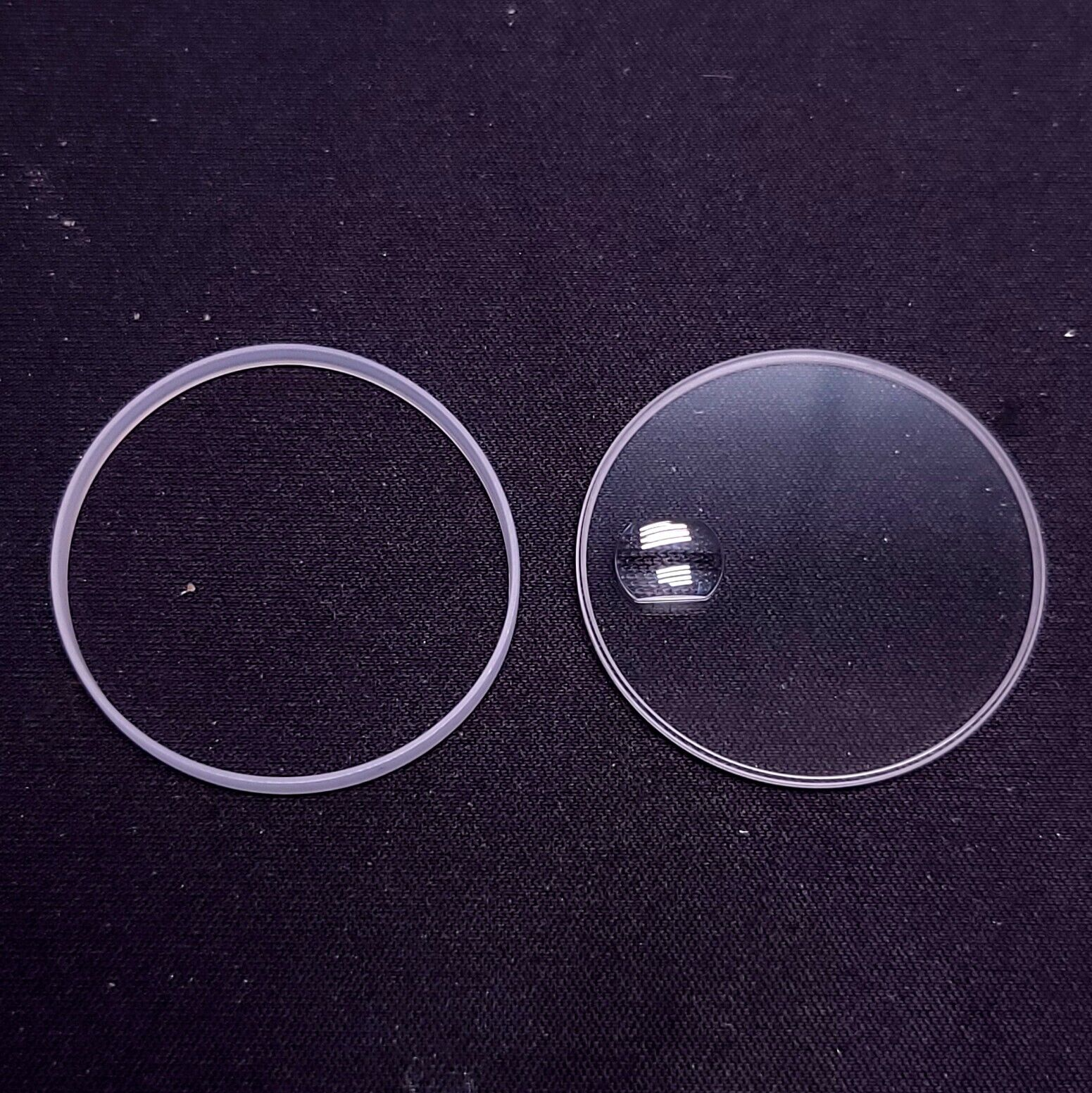 New Rolex 298C Sapphire Crystal WITH LOGO for 126610 Submariner B25-295C-C12-C1