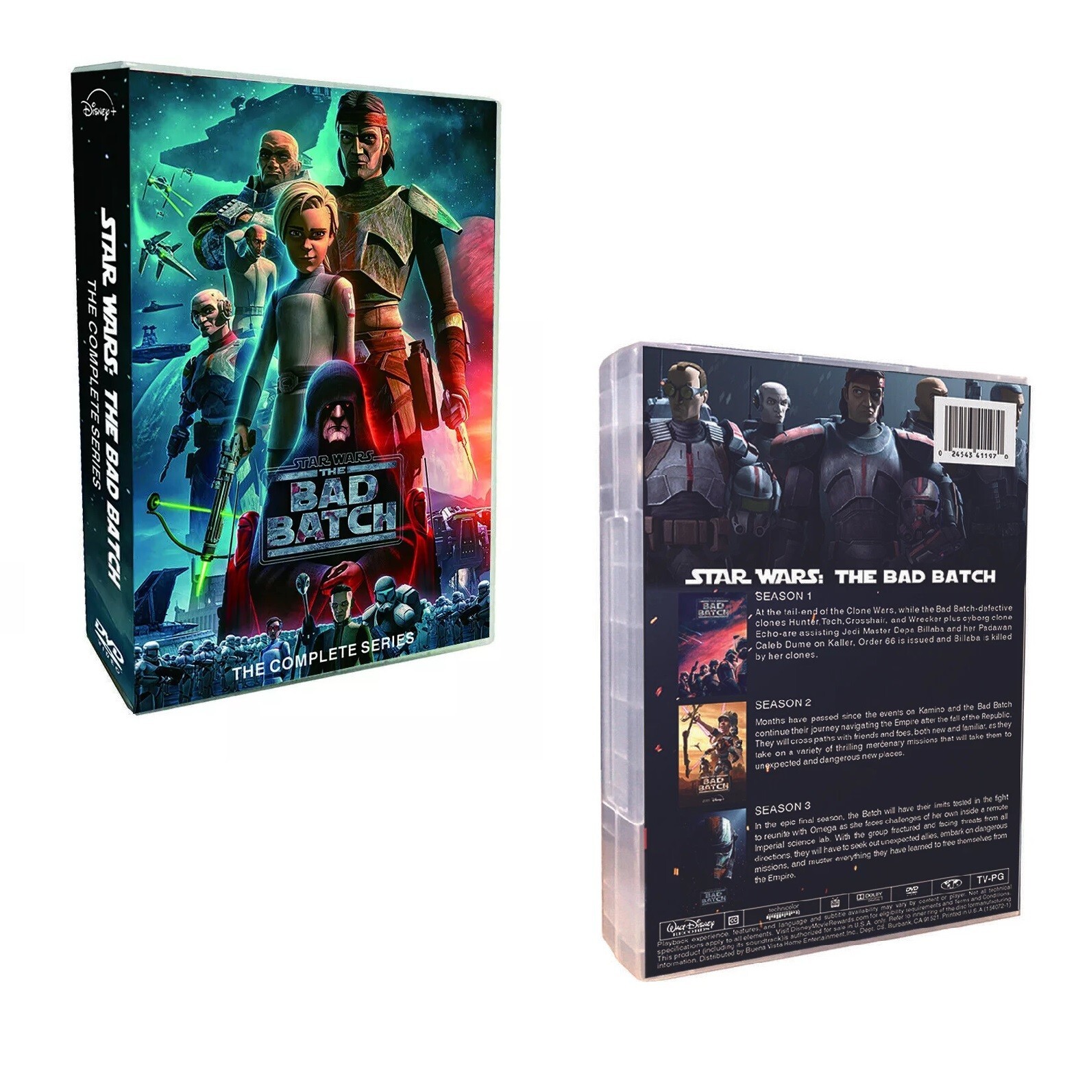 Star Wars The Bad Batch: The Complete Series Seasons 1-3