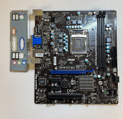 MSI H61M-E23 (B3) LGA1155 MOTHERBOARD (MBC01) #830