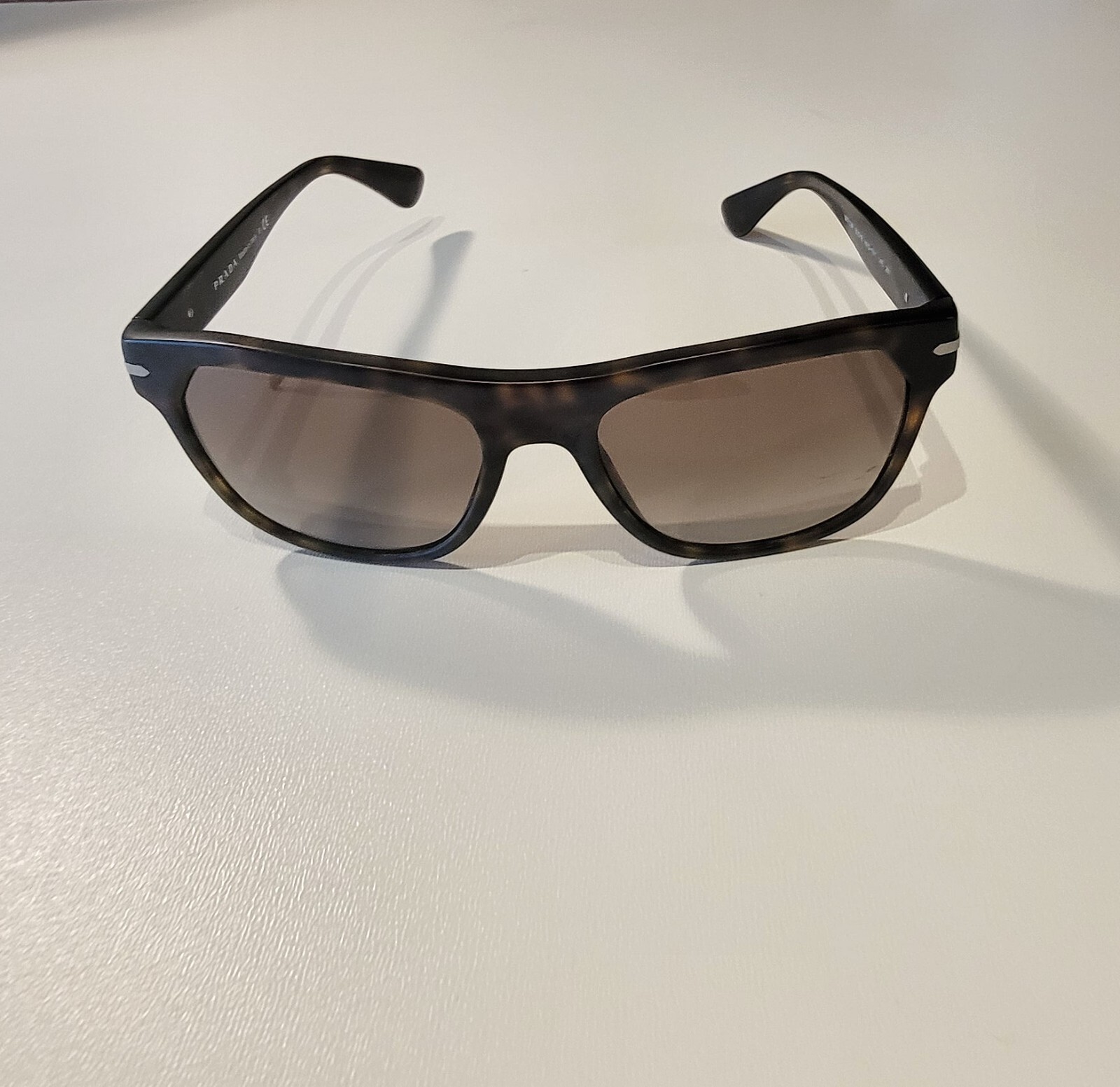 Prada PR03RS HAQ1X1 55 Matte Havana/Brown Gradient Sunglasses, no case, NWOT