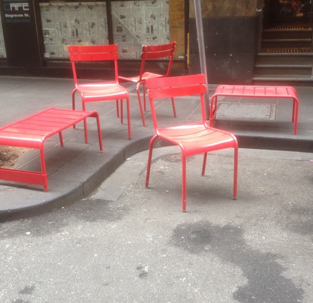 Stacking Outdoor Cafe Chairs Luxembourg style by JMH ...