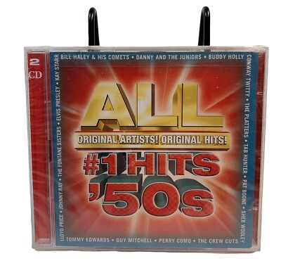 ALL #1 HITS OF THE 50s (NEW 2 CD SET, 2007, Sony/BMG) Shrink!!   