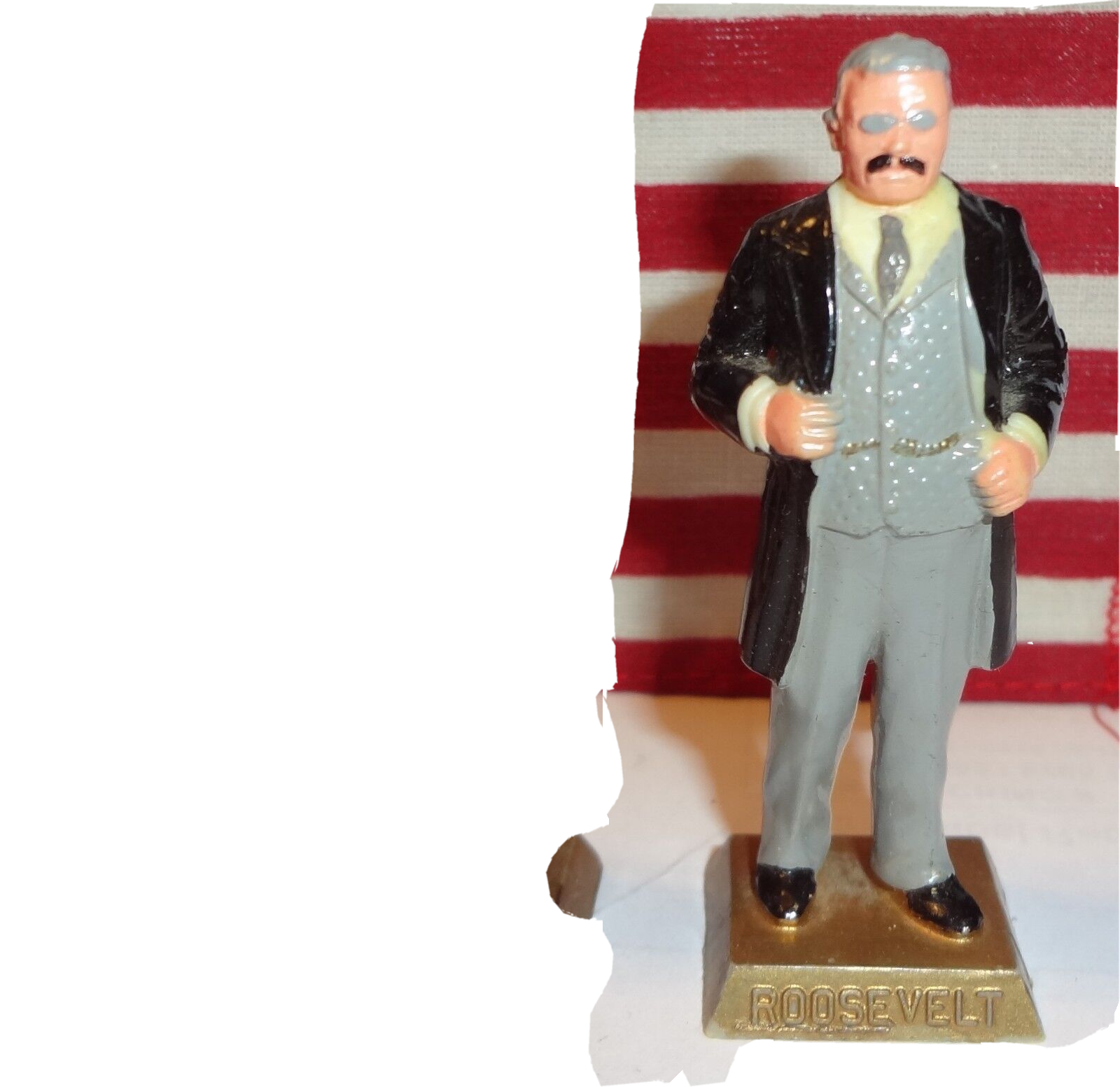President teddy Roosevelt  Marx Presidents 2.5" Figure in great condition