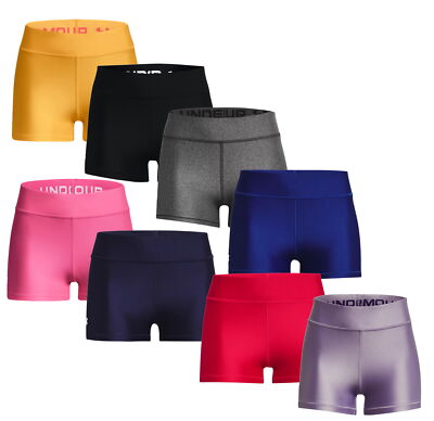 

Under Armour Женские шорты HeatGear Armor со средней посадкой Shorty Gym Training Shorts 1360925, HeatGear Armour
