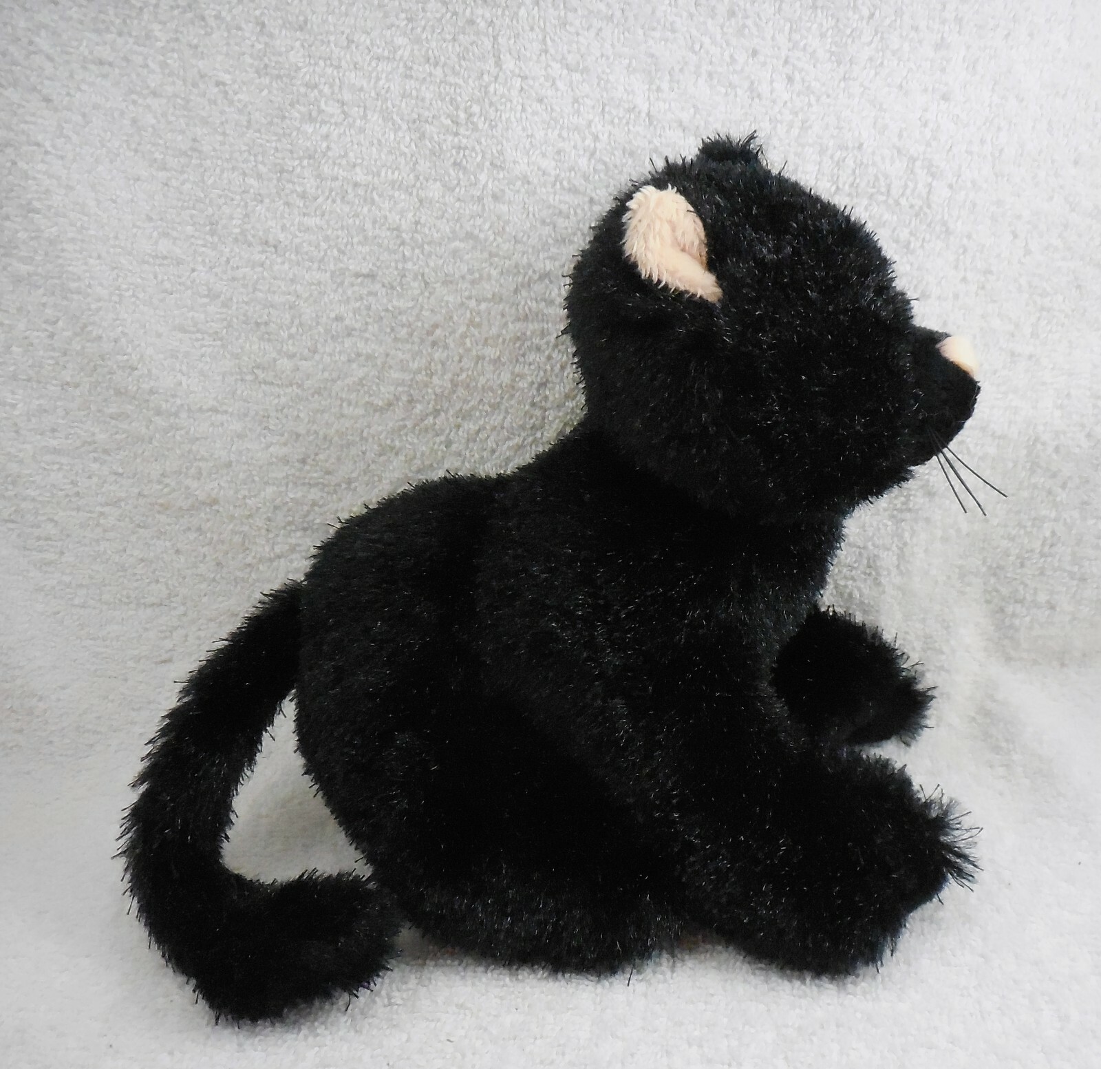 Ganz Webkinz HM135 Black Cat plush stuffed animal, No code