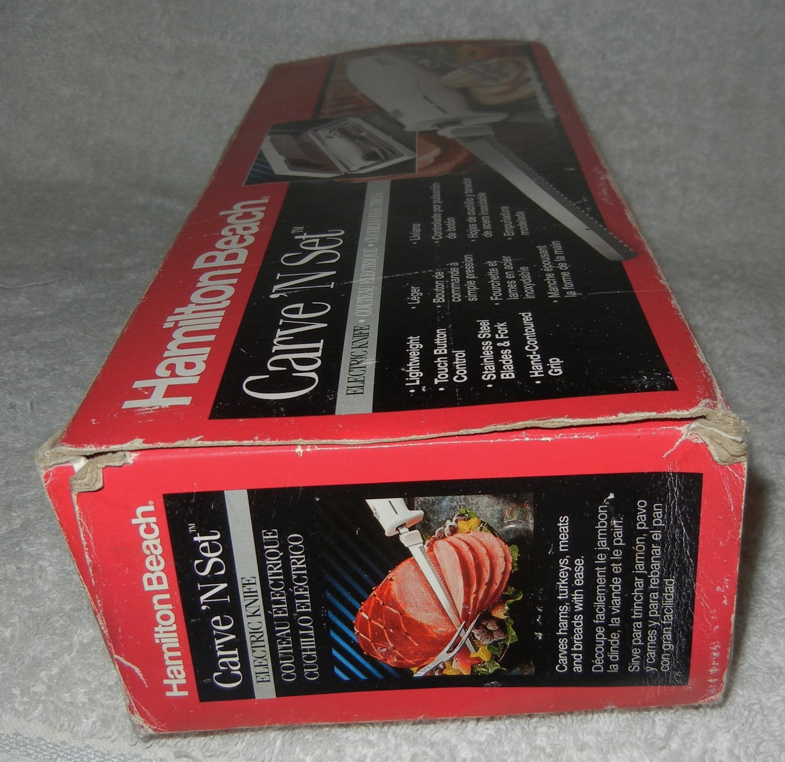 Hamilton Beach 74250 Carve 'n Set Electric Knife.