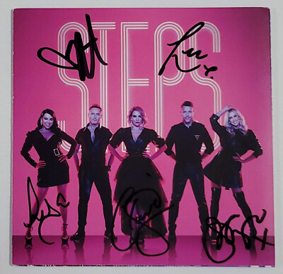 STEPS Signed What The Future Holds CD Album Latchford-Evans Claire Richards BAS