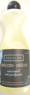 Eucalan Fine Fabric Wash Unscented No Rinse LANOLIN ENRICHED Laundry CONCENTRATE