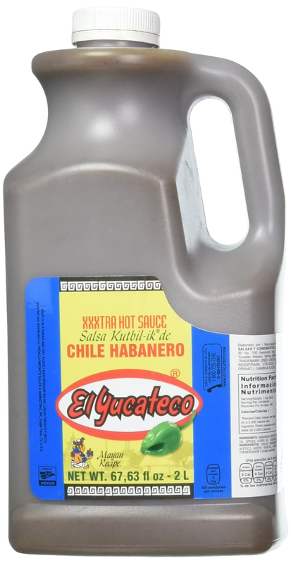 Habanero Hot Sauce - 68 Oz. - Half Gallon (Xxxtra Hot Habane