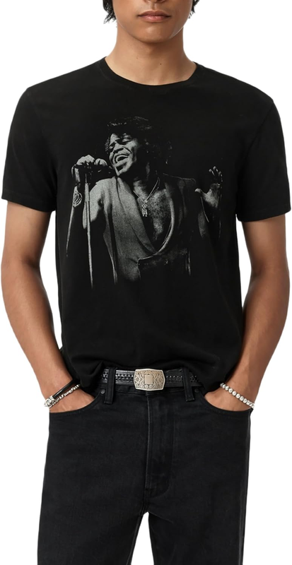 John Varvatos Men's James Brown Tee