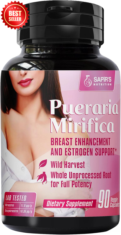 Pueraria Mirifica 2OOOMG Capsules Estrogen Hormone Breast Enhancement US