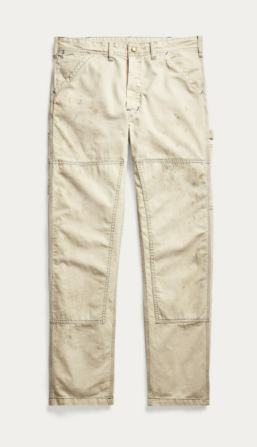 Ralph Lauren RRL Distressed Stained Japanese Twill Carpenter Ralph Lauren RRL Distressed Stained Japanese Twill Carpenter