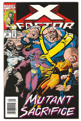 Marvel Comics X-FACTOR #94 first printing Newsstand includes promo card