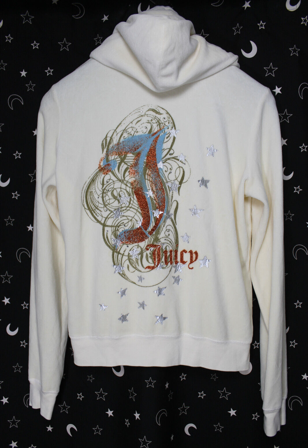 Vintage Y2K Juicy Couture Hoodie Jacket XL Embellished Vintage Y2K Juicy Couture Hoodie Jacket XL Embellished