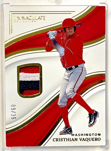 2023 Panini Immaculate Collection - Cristhian Vaquero #130