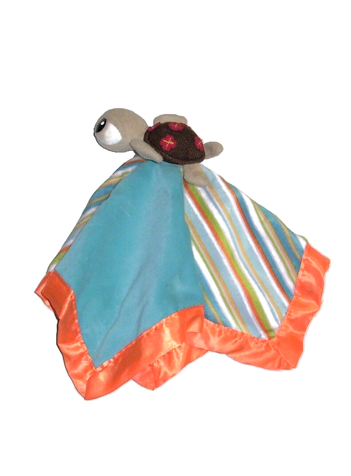 Satin Orange Blue Stripe Security