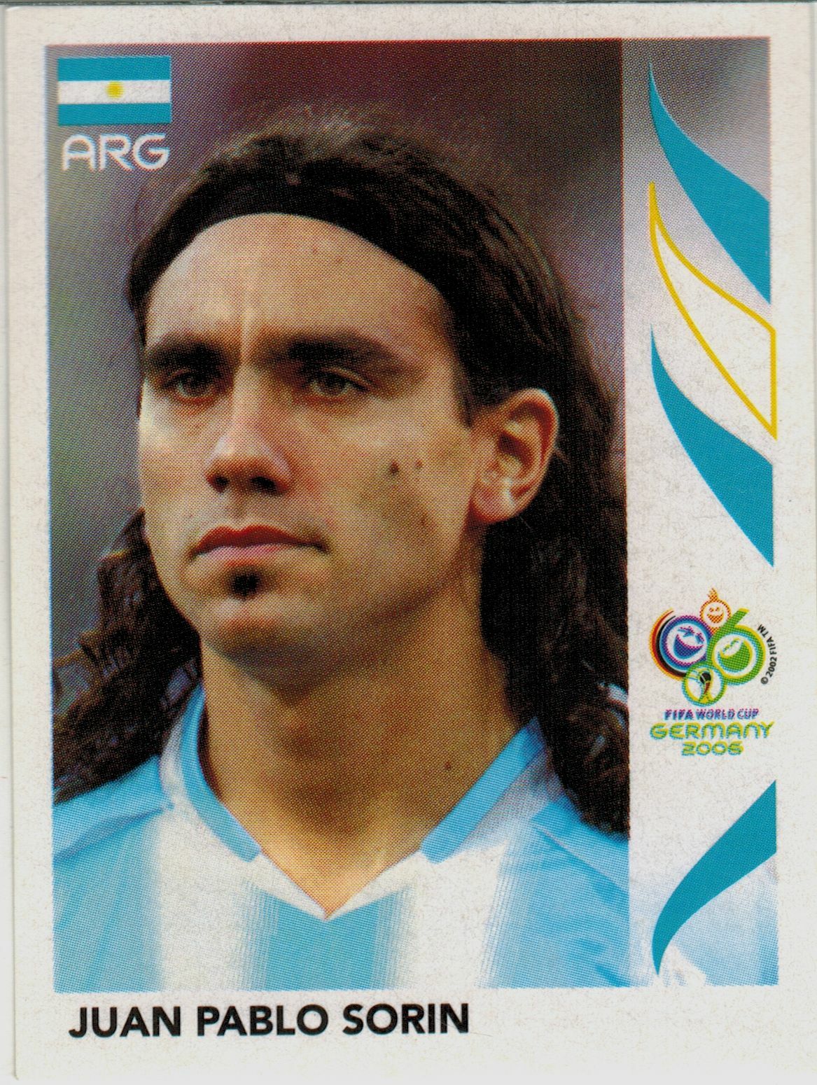 Italy 2006 Panini FIFA World Cup Germany #182 Juan Pablo