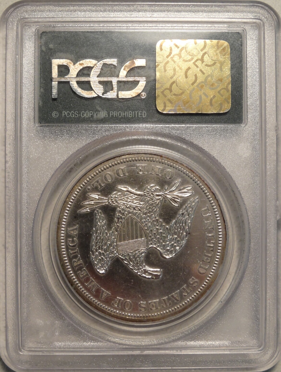 1862 Seated Liberty Dollar,  PCGS PR60, Proof, Civil War Issue