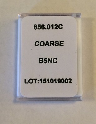 Crosstech High Speed Diamond Dental Bur Round End Taper B5NC 856-012 Coarse 5pk