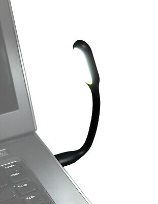 US SELLER Flexible USB LED Reading Light Lamp For Computer Laptop Notebook PC