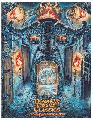 Dungeon Crawl Classics RPG Thick Cardstock Judges Screen