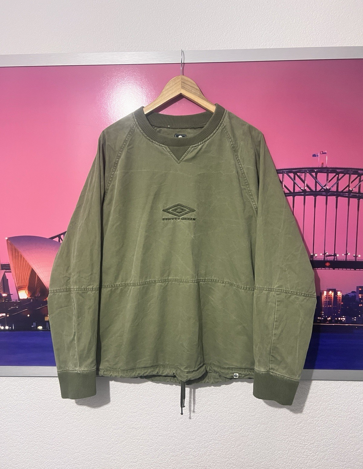 【新品】PrettyGreen x Umbro Maine Road Shell Pretty Green X Umbro Drill Top | XL | Liam Gallagher Maine