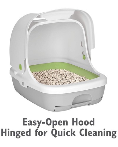 Tidy Cats Breeze Hooded Cat Litter Box System
