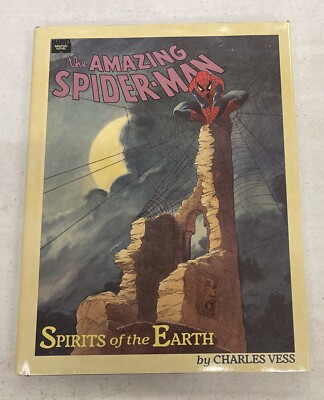 1990 Marvel Comics The AMAZING SPIDER-MAN Spirits of the Earth Charles Vess HC