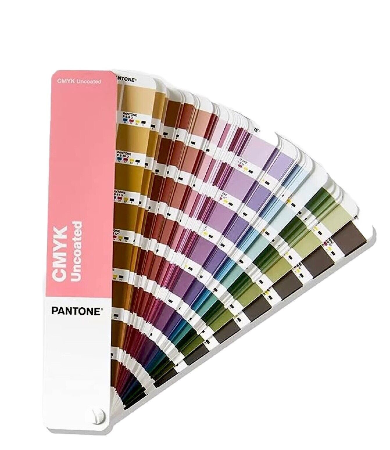 Pantone CMYK UnCoated Formula Color Guide 4 Colors Offset