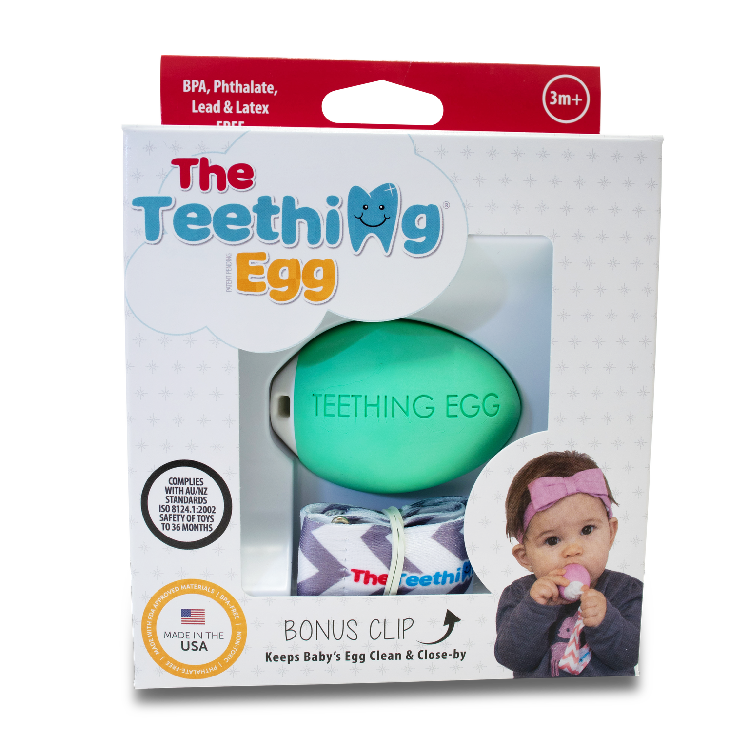 Egg Teething Toy 2025