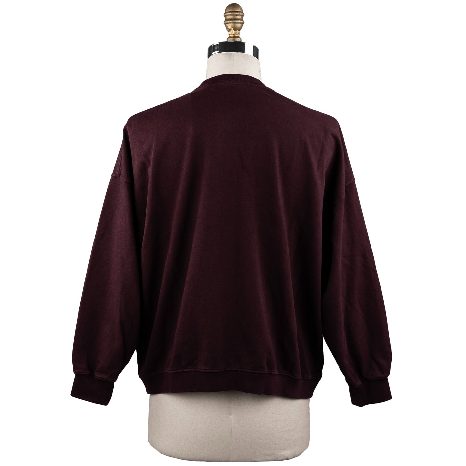 Pre-owned Kanye West Oversize Sweater Crewneck Season 5 Cotton Ea Size M Kwmx51 In Red