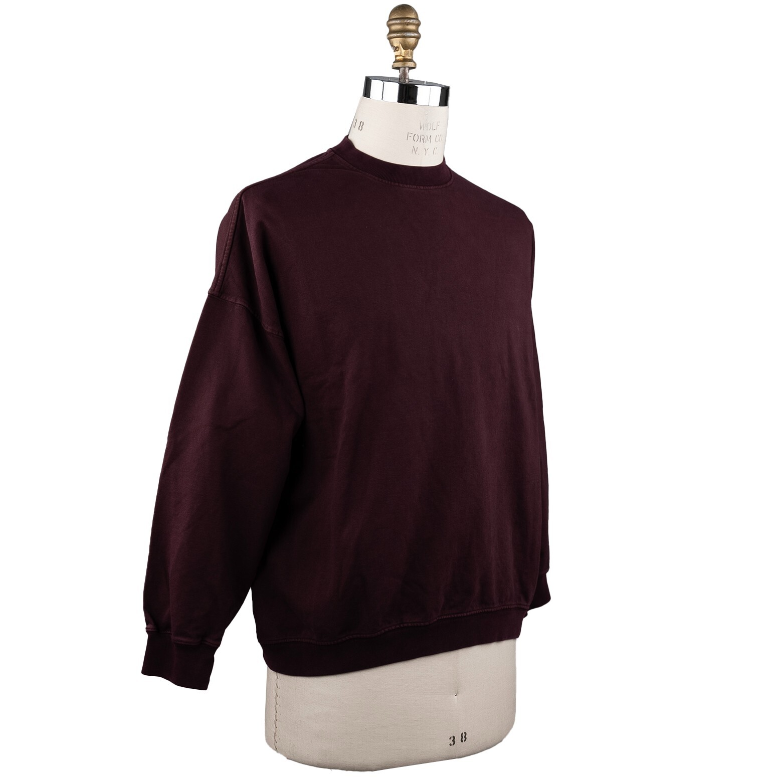 Pre-owned Kanye West Oversize Sweater Crewneck Season 5 Cotton Ea Size M Kwmx51 In Red